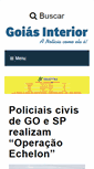 Mobile Screenshot of goiasinterior.com.br